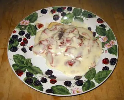 Chipped Beef on a Shingle
